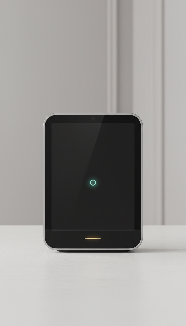 Smart Home Hub With Glass Touchscreen