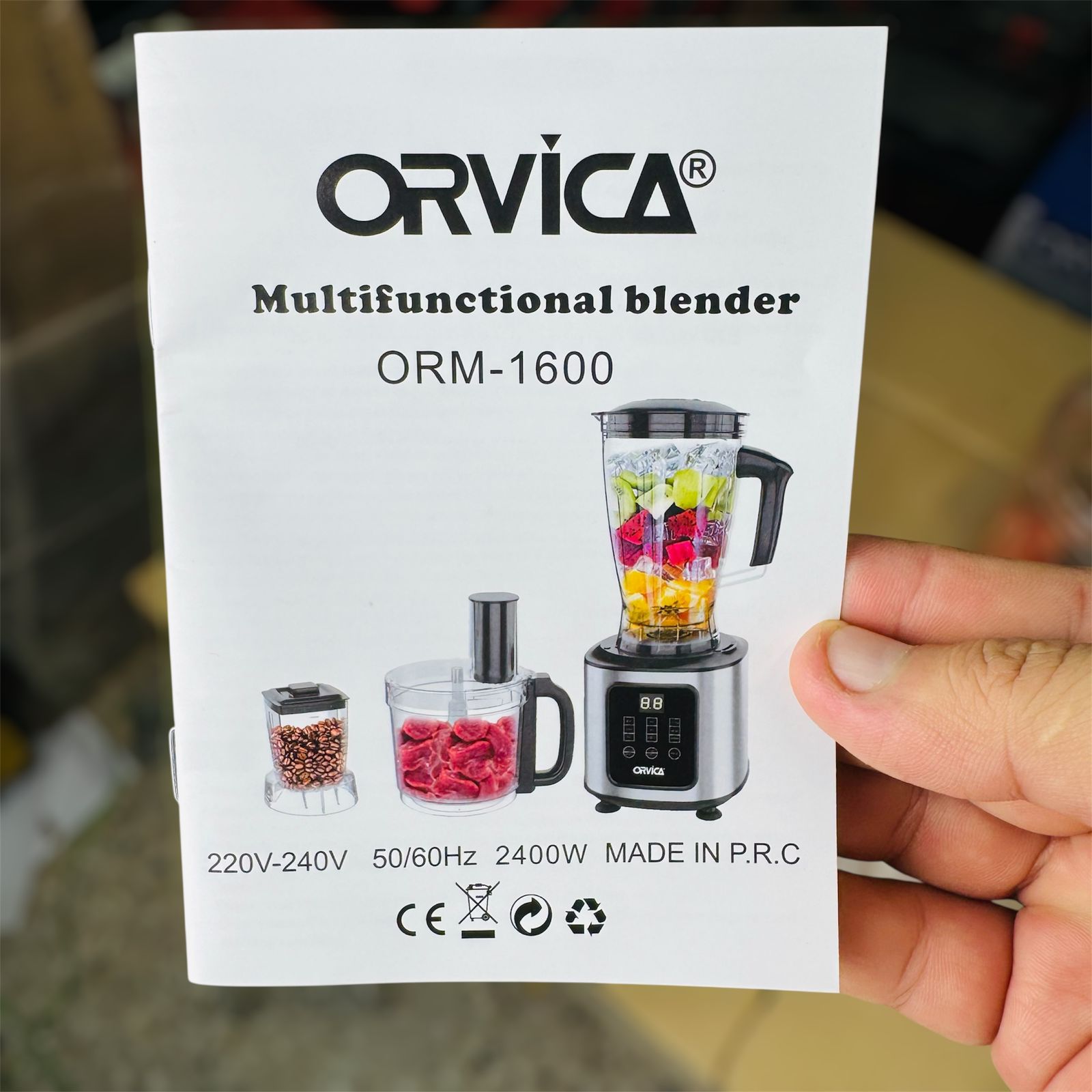 ARVICA 9 in 1 food factory (chopper grinder set)