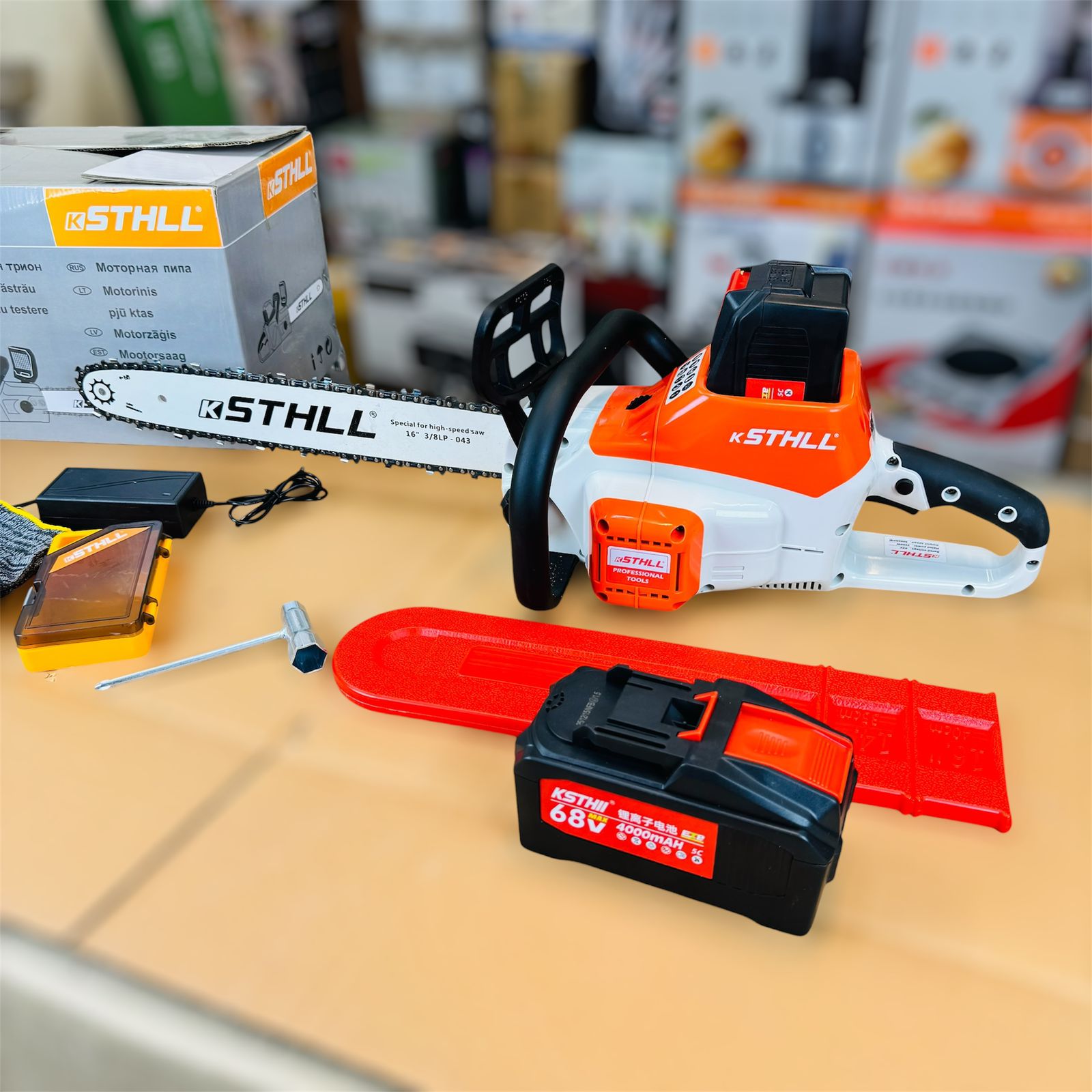 lot imported 16 inches Commercial Chainsaw 4000mah 68V